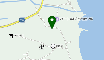 [EV]天然温泉と漁師の宿 浜栄の地図画像