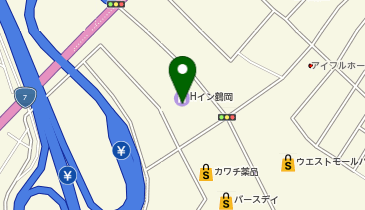 [EV](株)月見 ホテルイン鶴岡の地図画像