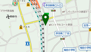 [EV](株)ジェイアール東日本高架サービス Parking in 赤羽南2丁目の地図画像