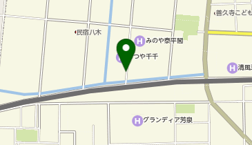 [EV]あわら温泉 旅館 まつや千千の地図画像