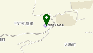 [EV]大江戸温泉物語ホテルズ&リゾーツ(株) 長崎ホテル清風の地図画像