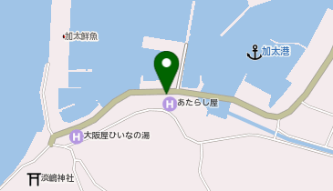 [EV]活魚料理専門旅館 あたらし屋の地図画像