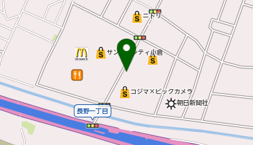 [EV]コジマ&times;ビックカメラ 小倉店の地図画像