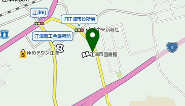 [EV]江津市 郷田地域コミュニティ交流センターの地図画像