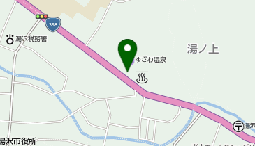 [EV]ゆざわ温泉の地図画像