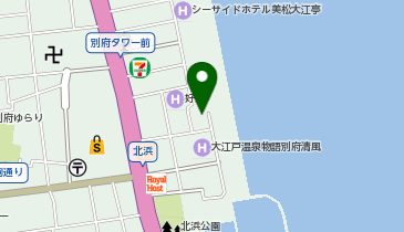 [EV]大江戸温泉物語ホテルズ&リゾーツ(株) 大江戸温泉物語 別府清風の地図画像
