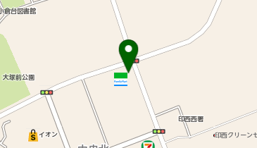 [EV]ファミリーマート印西中央北店の地図画像