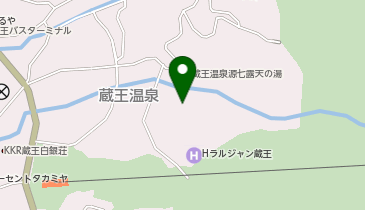 [EV]ホテル ル・ベール蔵王の地図画像