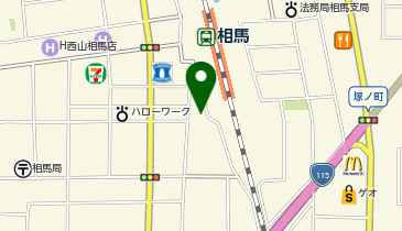 [EV]相馬ステーションホテルの地図画像