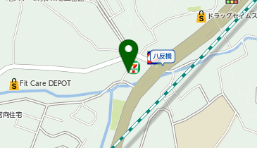 [EV]セブンイレブン横浜八反橋店の地図画像