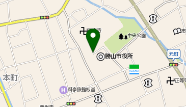 [EV]勝山市庁舎の地図画像