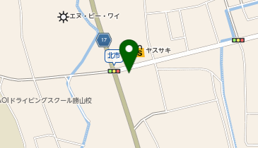 [EV]勝山市 猪野瀬こうみん館の地図画像