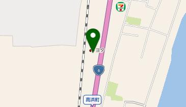 [EV]茨城トヨタ自動車(株) 高萩店の地図画像