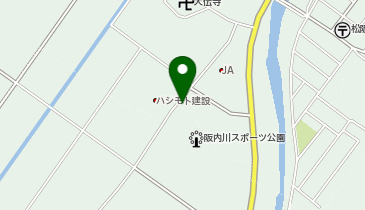 [EV]松阪市 阪内川スポーツ公園 駐車場の地図画像