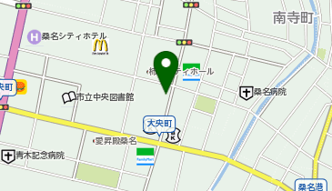 [EV]桑名市・名鉄協商(株) 桑名市民会館 (柿安シティホール・立体P 2階)の地図画像