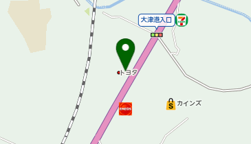 [EV]茨城トヨタ自動車(株) 北茨城店の地図画像