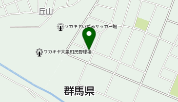 [EV]大泉町 ワカキヤ大泉町民野球場の地図画像