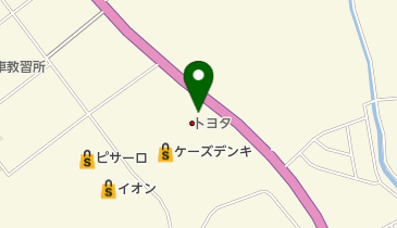 [EV]茨城トヨタ自動車(株) 大宮店の地図画像