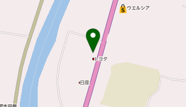 [EV]茨城トヨタ自動車(株) 大子店の地図画像