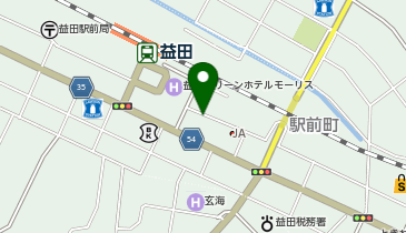 [EV]益田市 益田駅前錦町駐車場の地図画像