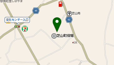 [EV]芝山町役場の地図画像