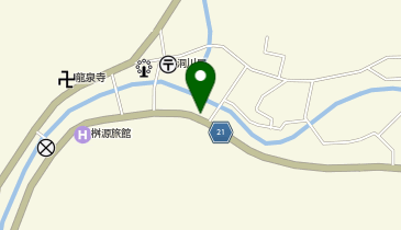 [EV]大峰山洞川温泉郷 観峯荘にしぎの地図画像