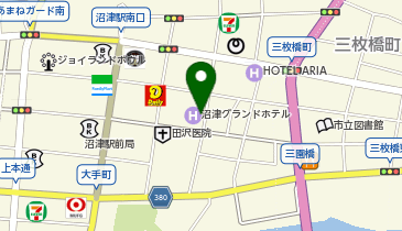 [EV](株)ウイング 沼津グランドホテルの地図画像