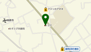 [EV]群馬トヨタ自動車(株) 藤岡みやもと店の地図画像