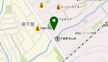 [EV]ハップス東寺山店の地図画像