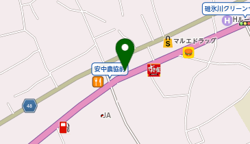 [EV]群馬トヨタ自動車(株) 安中杉並木店の地図画像