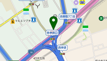 [EV]新宿パークタワー (地下P 4階)の地図画像