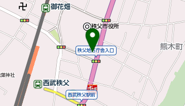 [EV]秩父市宮記念市民会館の地図画像