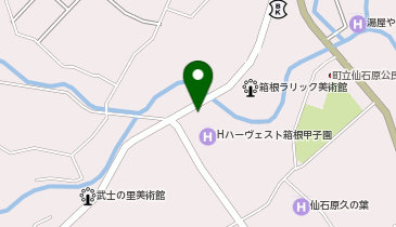 [EV]東急リゾーツ&ステイ(株) 東急ハーヴェスト箱根甲子園の地図画像