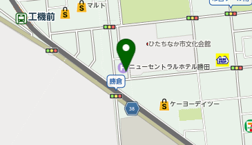 [EV]ブリーズベイホテル(株) ニューセントラルホテル勝田の地図画像