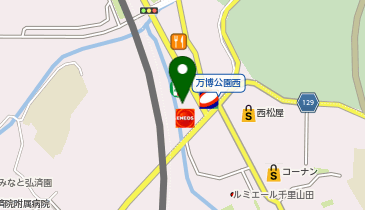 [EV]旭油業NEXT(株) ENEOS 万博西口SSの地図画像