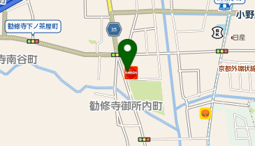 [EV](株)ENEOSモビリニア北関西支店 ENEOS Dr.Drive セルフ勧修寺店の地図画像