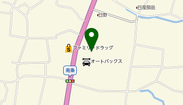 [EV](株)オートバックス中部販売 オートバックス飯田店の地図画像