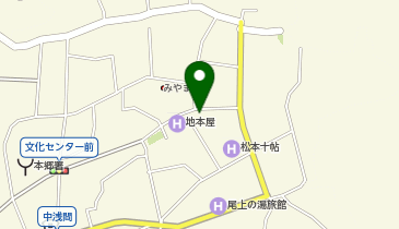 [EV]信州松本 浅間温泉 富士乃湯の地図画像