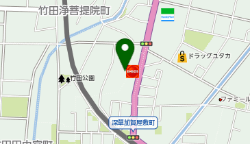 [EV](株)ENEOSモビリニア北関西支店 ENEOS Dr.Drive セルフ伏見深草店の地図画像