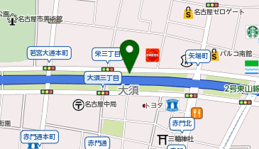 [EV]若宮大通駐車場(株) 若宮パークの地図画像