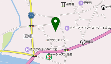 [EV]湯郷温泉 和モダンな宿 かつらぎの地図画像