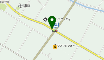 [EV](株)平和堂 フレンドマート秦荘店の地図画像