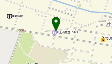 [EV]ブリーズベイホテル(株) ホテル土浦神立ヒルズの地図画像
