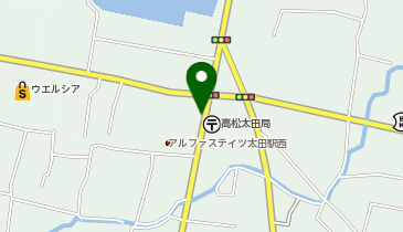 [EV]ファミリーマート高松太田上町店の地図画像