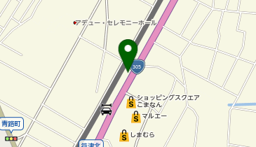 [EV]エムタス(株) ENEOS セルフプラザ符津SSの地図画像