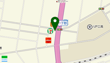 [EV](株)ENEOSモビリニア東北支店 ENEOS EneJet セルフ八戸城下店の地図画像