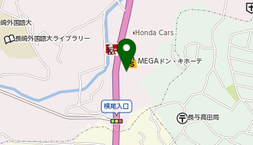 [EV]UDリテール(株) MEGAドン・キホーテ 時津店の地図画像