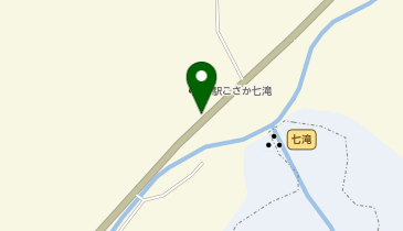 [EV]道の駅 こさか七滝の地図画像
