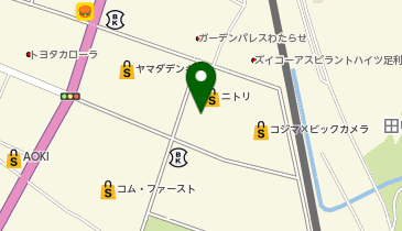 [EV]ニトリ足利店 (平面P)の地図画像
