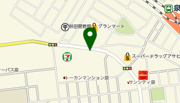 [EV]ニューヨークニューヨーク泉店の地図画像